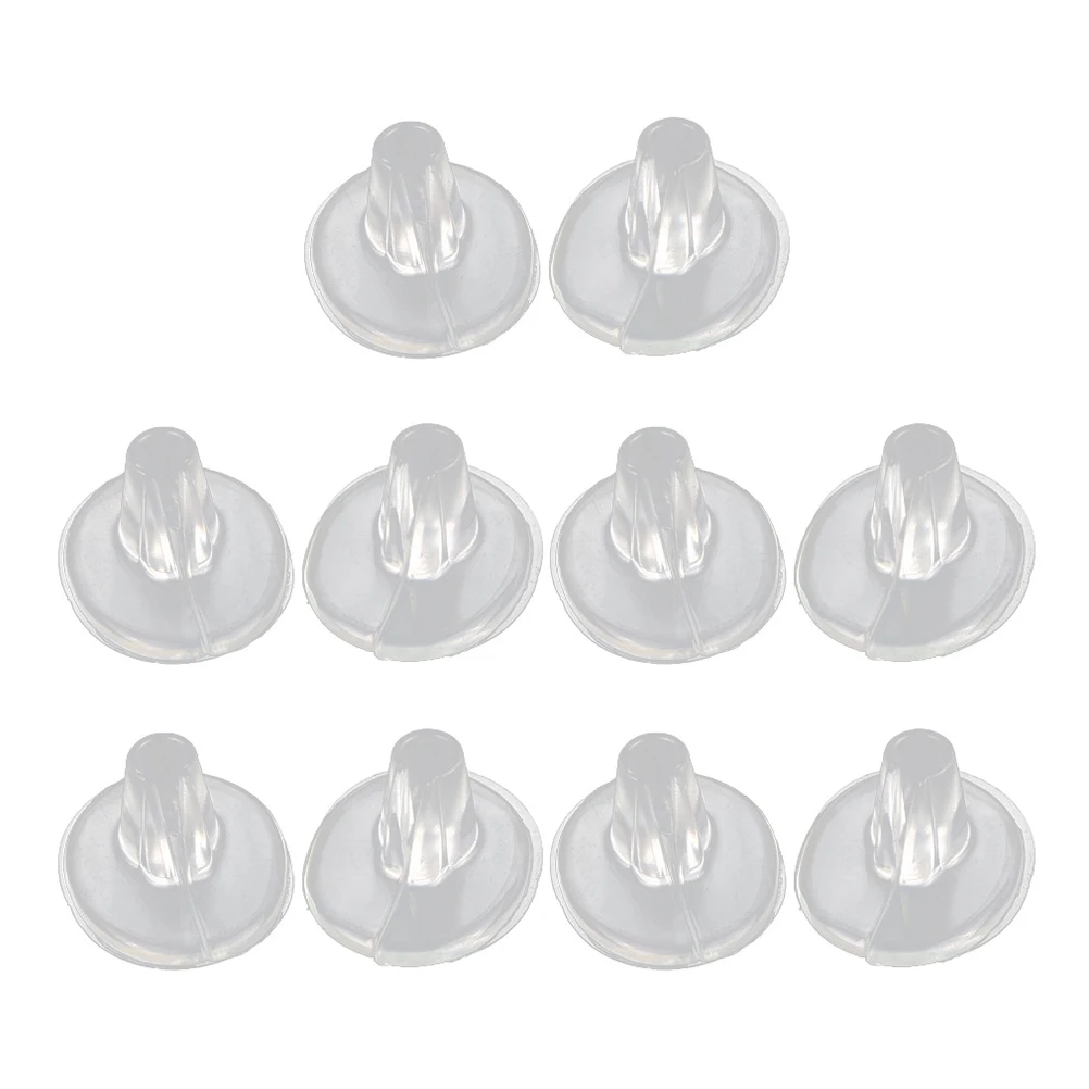 

5 Pairs Clear Anti-Wear Toe Cushion Gel Foot Pads Sandal Thong Protectors Insoles Inserts Friction Relief Blisters Protection
