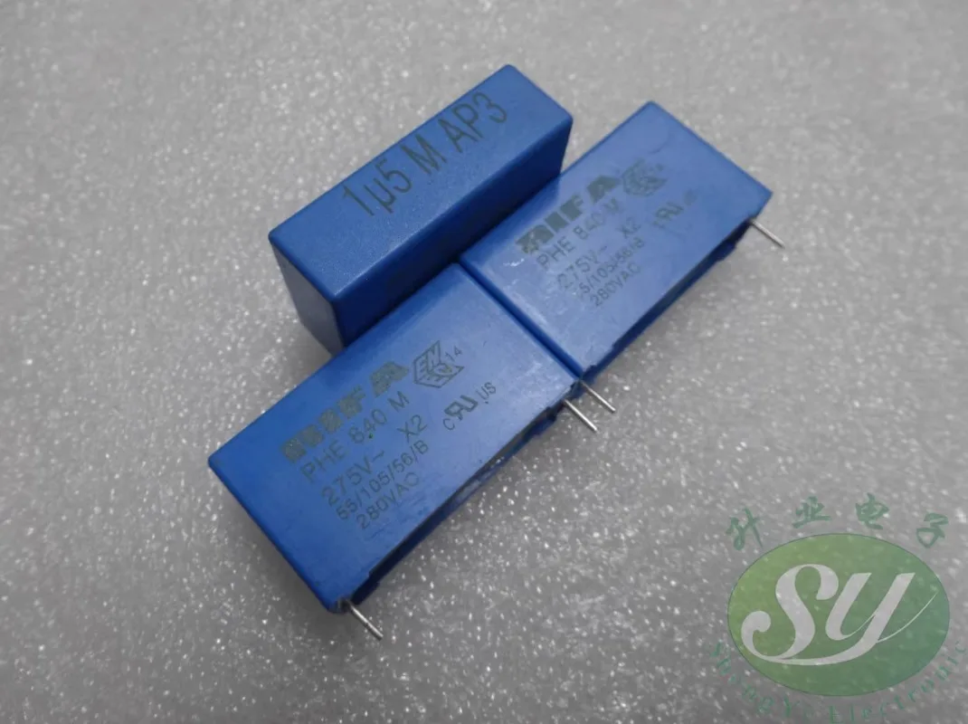 

5PCS PHE840 1.5uf/275vAC 1u5 155 New film capacitor 38MM