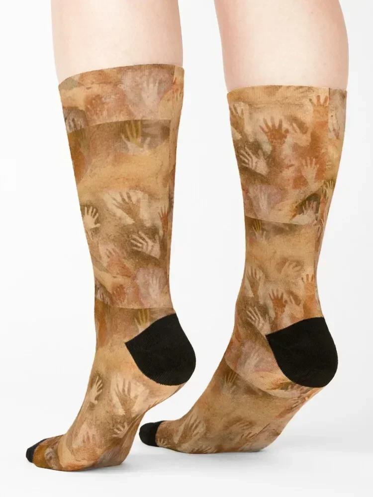 Cave Painting Socks Stockings compression with print Wholesale gift Socks For Women Men's