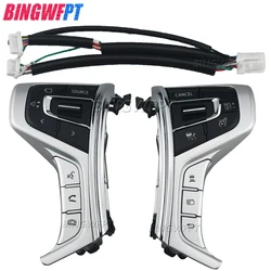 High Quality Bluetooth Phone Cruise Control Steering Wheel Switches for Mitsubishi PAJERO SPORT 15-22 Outlander Delica L200