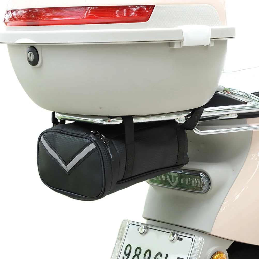 

Motorcycle Luggage Rack Under Bag Waterproof Large Capacity Bike Rear Seat Saddle Pouch for Motorcycle Electric Bicycle