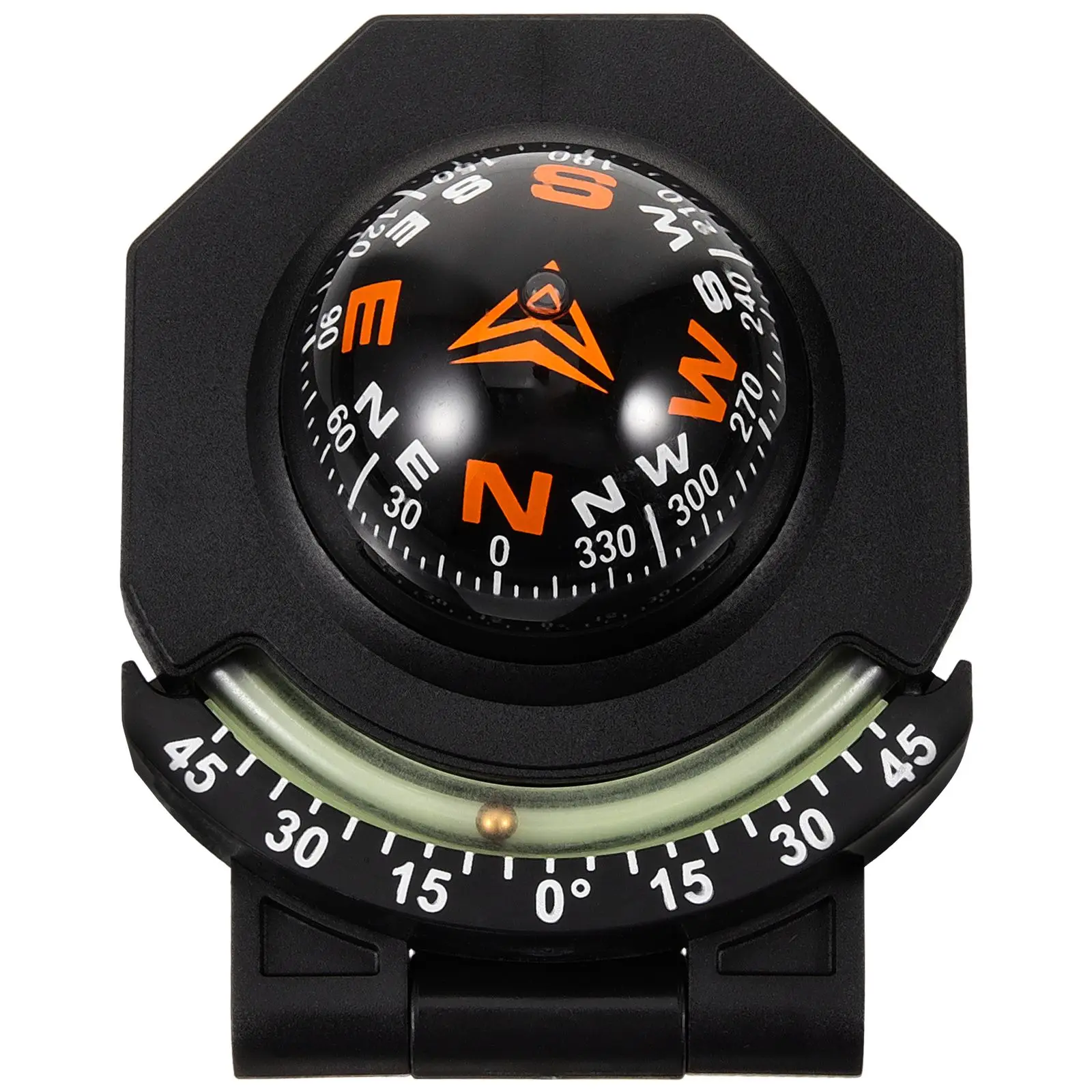

Compass Car Decor Adjustable Decoration Vehicle Navigation Compasses Dash Magnetic Auto Small for Dashboards