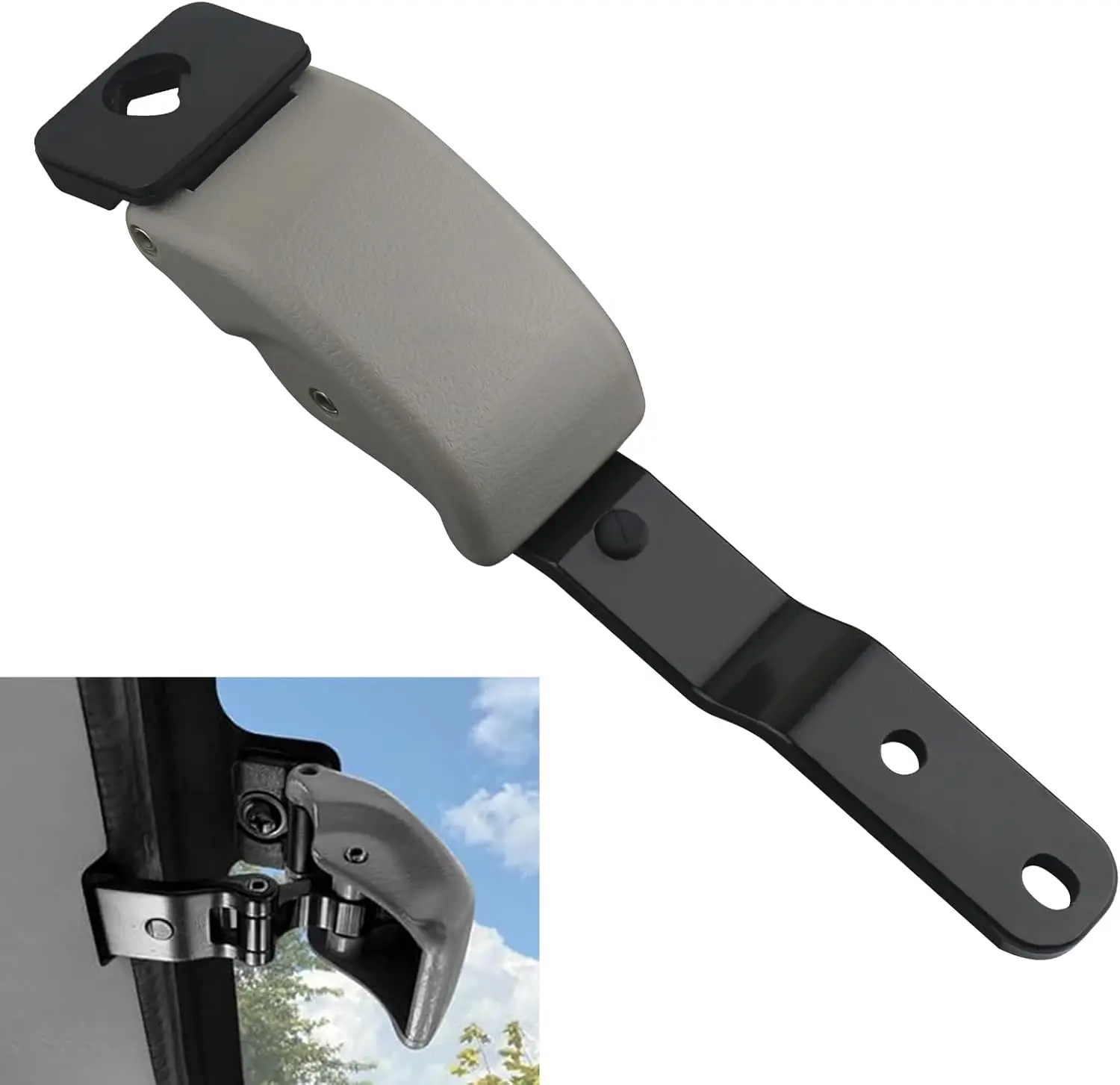 Conjunto de bloqueo de pestillo de ventana trasera para Toyota Tacoma 2000–2004 Hilux 1997–2004 Reemplazar 62910-35032 Lado izquierdo y derecho
