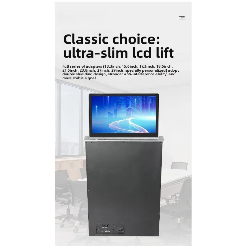 Paperless meeting system Table monitor, LCD software Tablet PC Paperless meeting