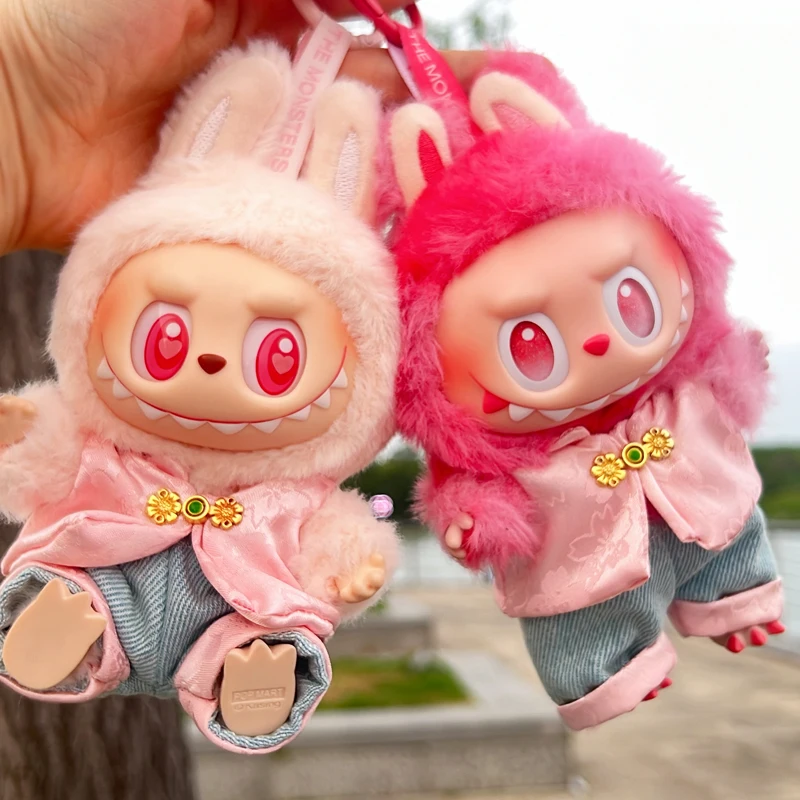 

For Labubu Doll Clothes Outfit Accessories Classic Set For Labubu v1 v2 Kid Gift (no doll) Labubu Ropa