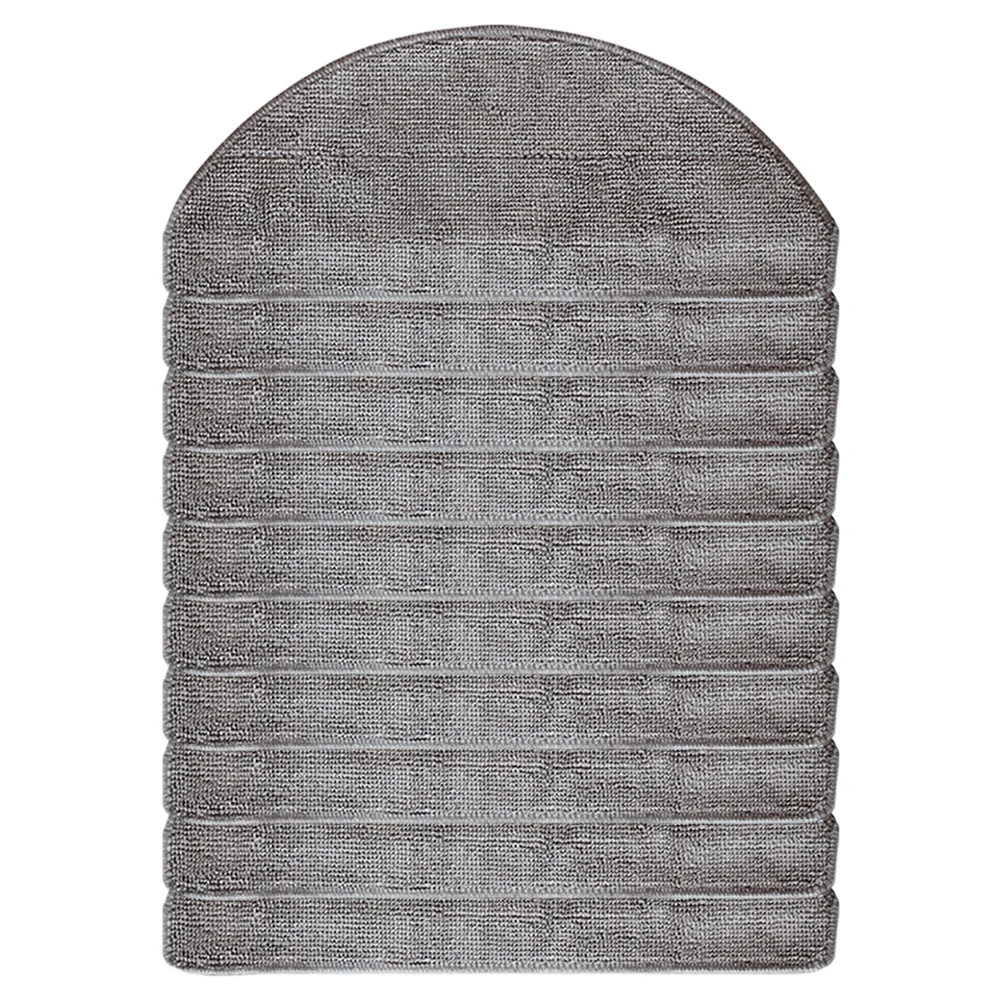 10/4 個マイクロファイバーモップ布掃除機モップ布キットポラリス PVCR 4250 / 4260 ロボット掃除機部品アクセサリー