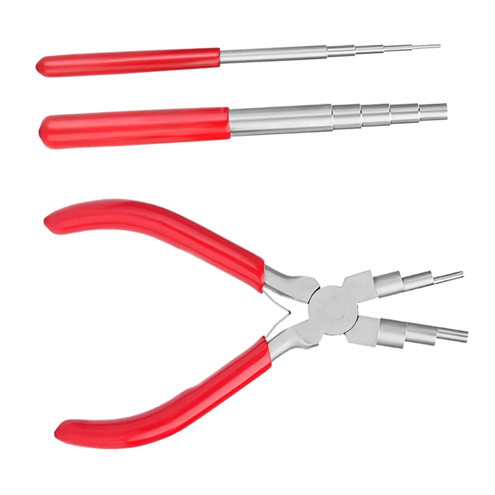 3Pcs Wire Looping Tool Wire Looping Mandrel Bail Making Pliers Jump Ring Mandrel Wire Plier Loopers Jewelry Making Tools