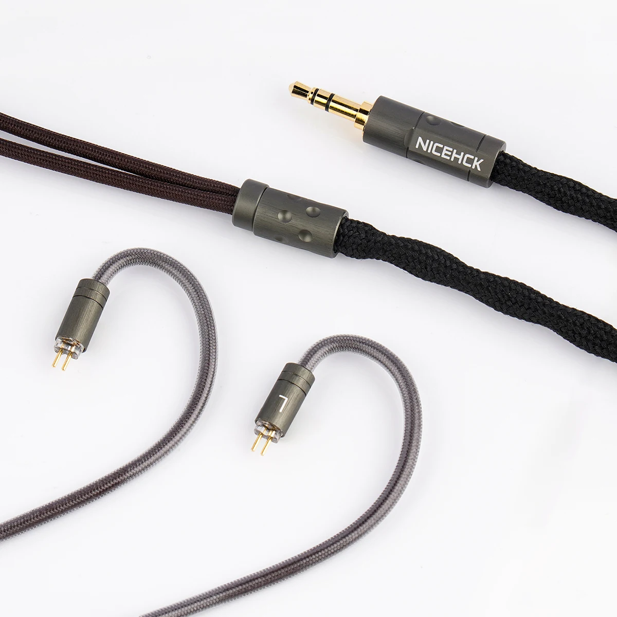 NICEHCK S77 ياربود ترقية سلك 7N سميكة الفضة مطلي OCC كابل مراقبة داخل الأذن 2Pin /QDC ل Cantor Legacy4 Performer8 NX8