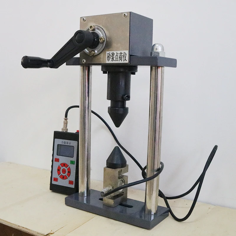 High Accuracy 100kN/50kN Portable Point Load Test Apparatus for Building Material Strength Testing
