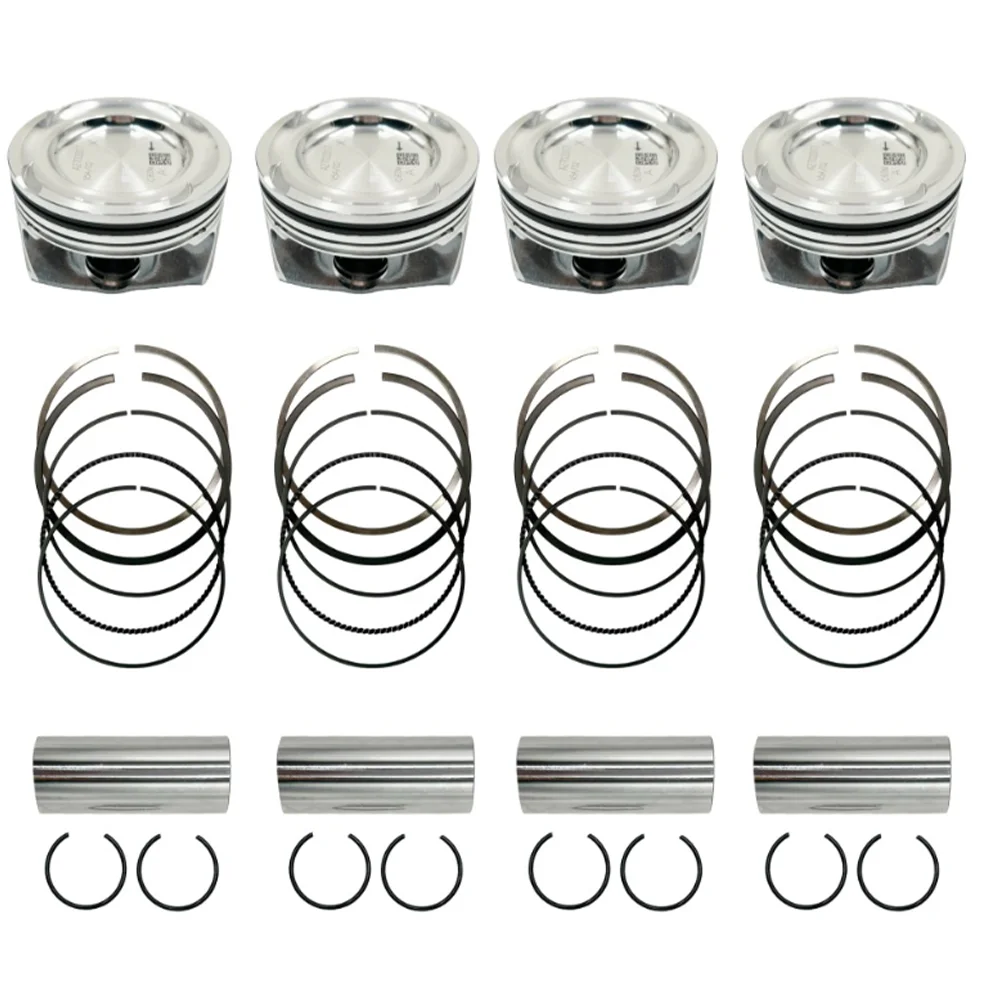 M264 ENGINE Piston With Ring Set For Mercedes Benz C E GLC GLE S Class W205 W213 X253 2.0L 2.0 L T L4 GAS 2018-2025 2640301800