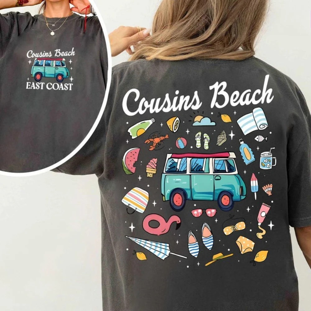 الصيف تحولت جميلة 3 امرأة التي شيرت سوف لدينا دائما الصيف تي شيرت مطبوع جودة عالية القطن قصير الأكمام الشارع الشهير