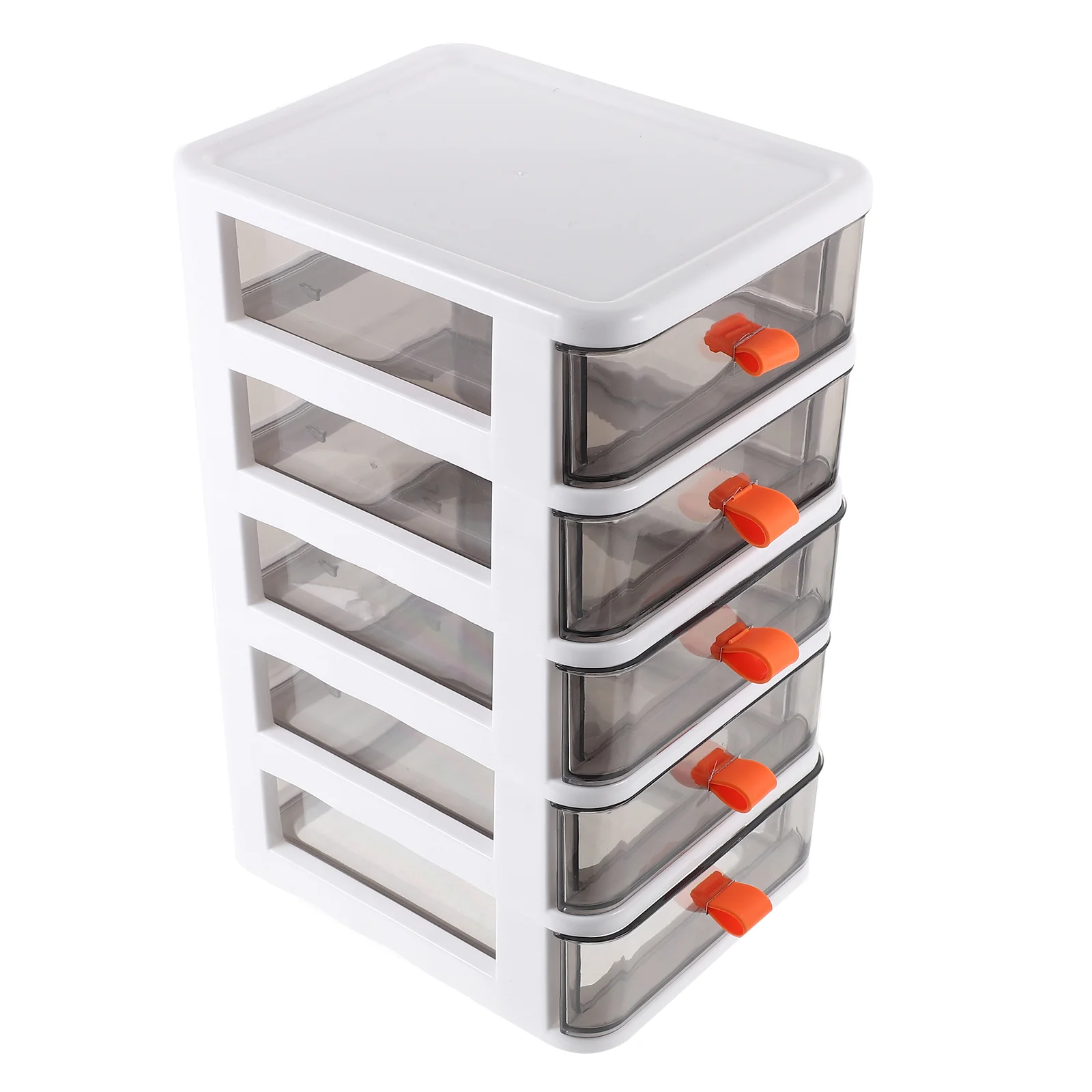 Small Drawer-type Desk Storage Cabinet Office Case Drawers Plastic Organizer Table
