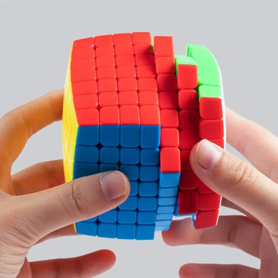 ShengShou Mr.M 7x7x7 6x6x6 Magnetic Magic Cube Pillowed 7x7 Speed Cube 6x6 Magnetic Cubo Magico Puzzle Toys Gift for Children