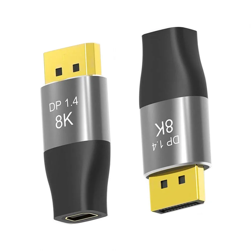 Adapter DP1.4 minidp na DP komputerowy 8K@60Hz 4K@144HZ dwukierunkowy do konwersji na wysokiej rozdzielczości