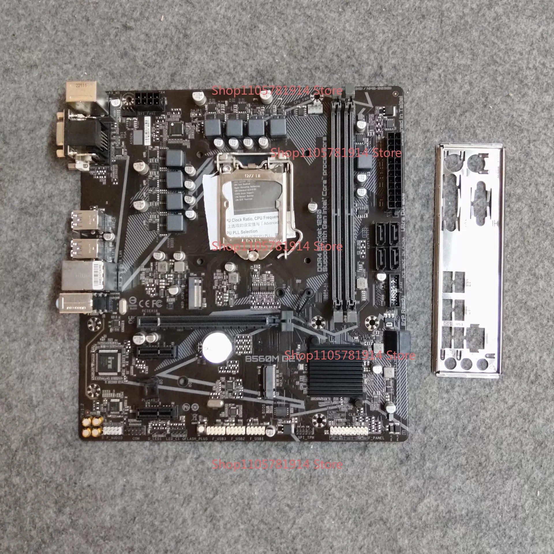 For GIGABYTE B560M D2V Main Board Support I5 10400 I5 11400 Processor