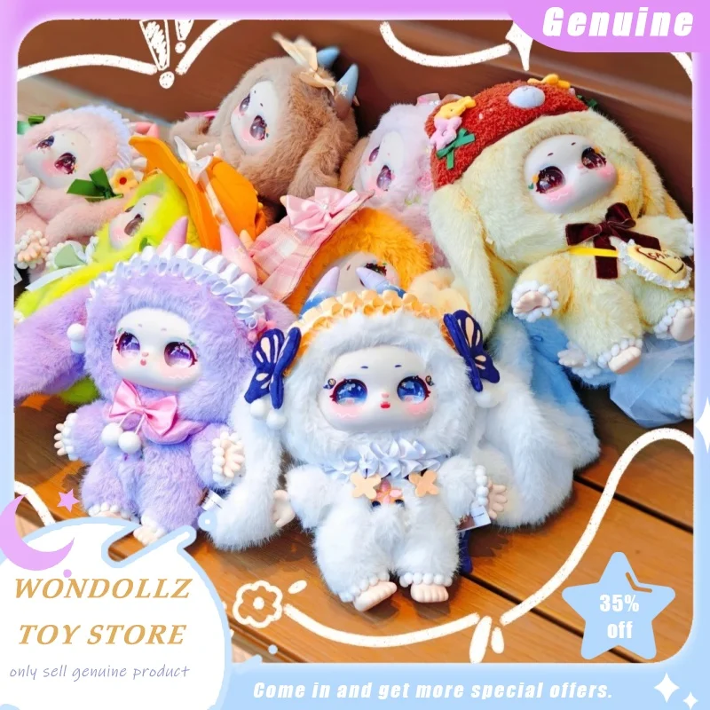 Echte 400% Samael Misty Garden Series Blind Box Kawaii Vinyl Gezicht Pluche Pop Slaapkamer Decor Model Trendy Speelgoed Meisjes Kids Gift