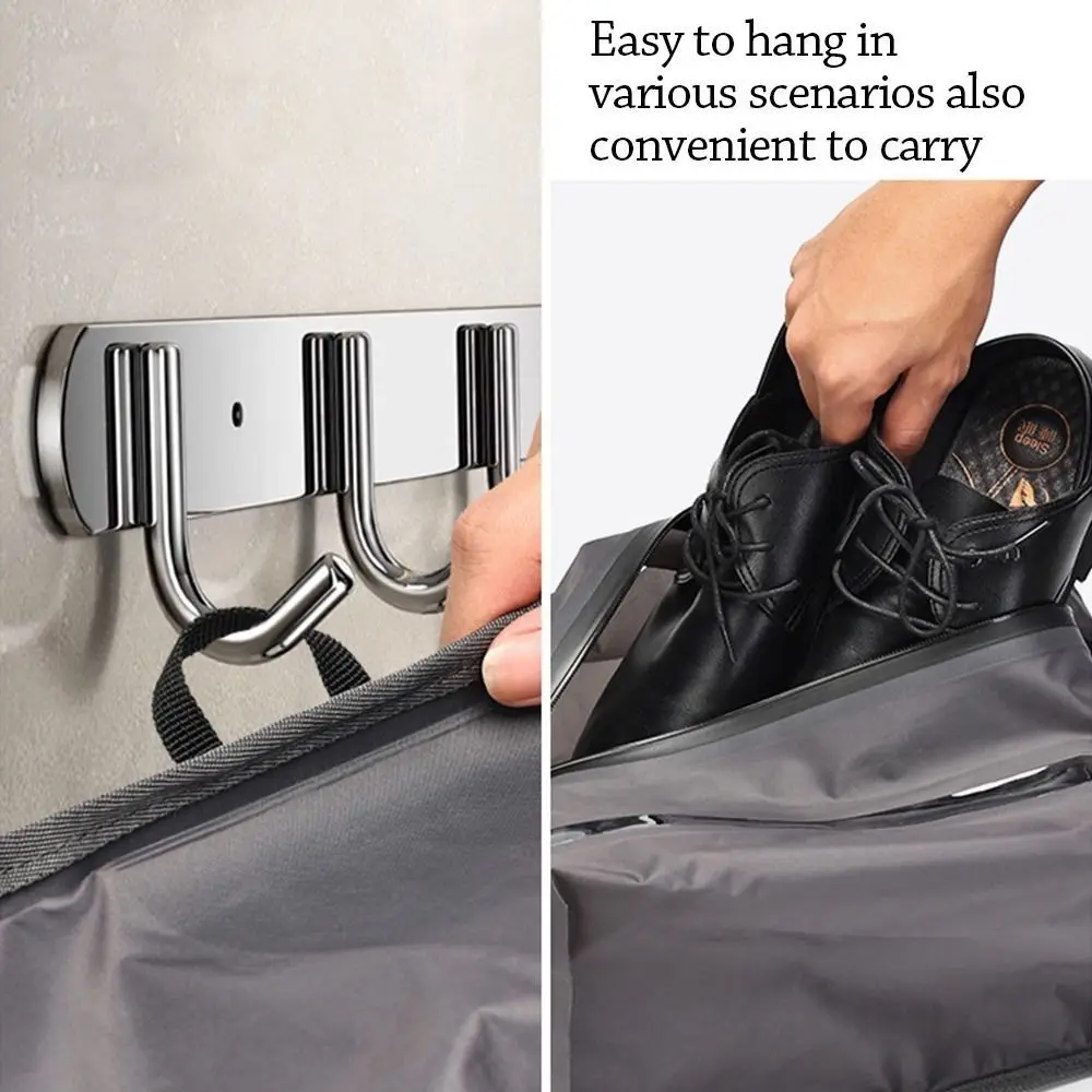 أكياس مكنسة قابلة لإعادة الاستخدام للسفر مقاومة للماء قابلة للطي حقيبة ضغط للسفر موفر للمساحة حقيبة ضغط فراغية مقاومة للغبار