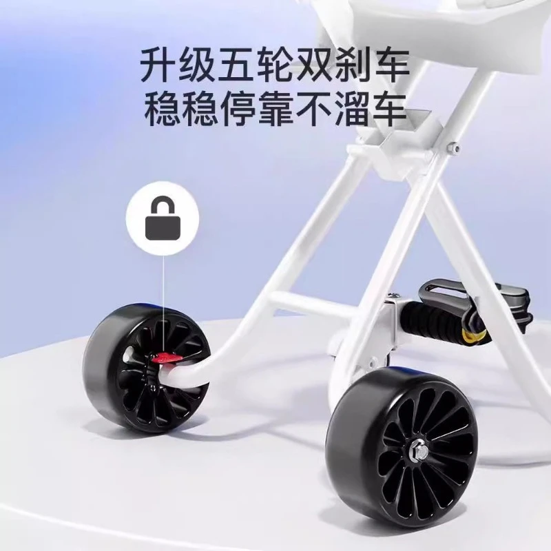 Suitable for Simple Stroller ForTo Go Out, Foldable Stroller