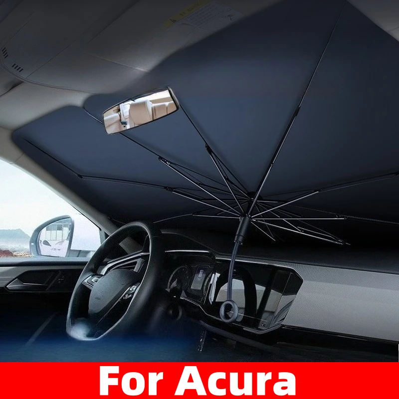 

For Acura Car sun umbrella pull rope anti-scratch handle front windshield sun umbrella - double-layer fabric upgrade