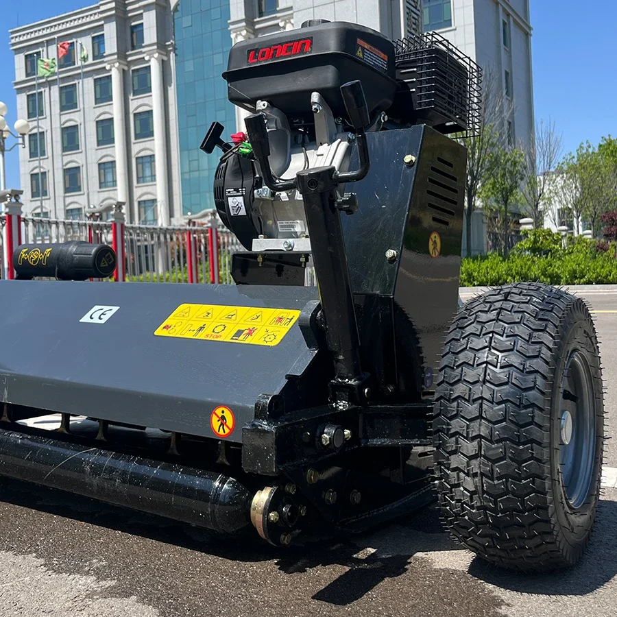 Tracteur de traction pour véhicule tout-terrain à haute productivité couplé au tondeuse à gazon agricole avec composants de boîte de vitesses de moteur de base