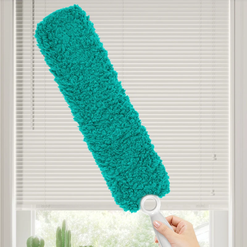 Microfiber Duster Brush, EHOMGUI Washable Duster for Cleaning Home Office Blinds Car Surface Dust Cleaning Tool