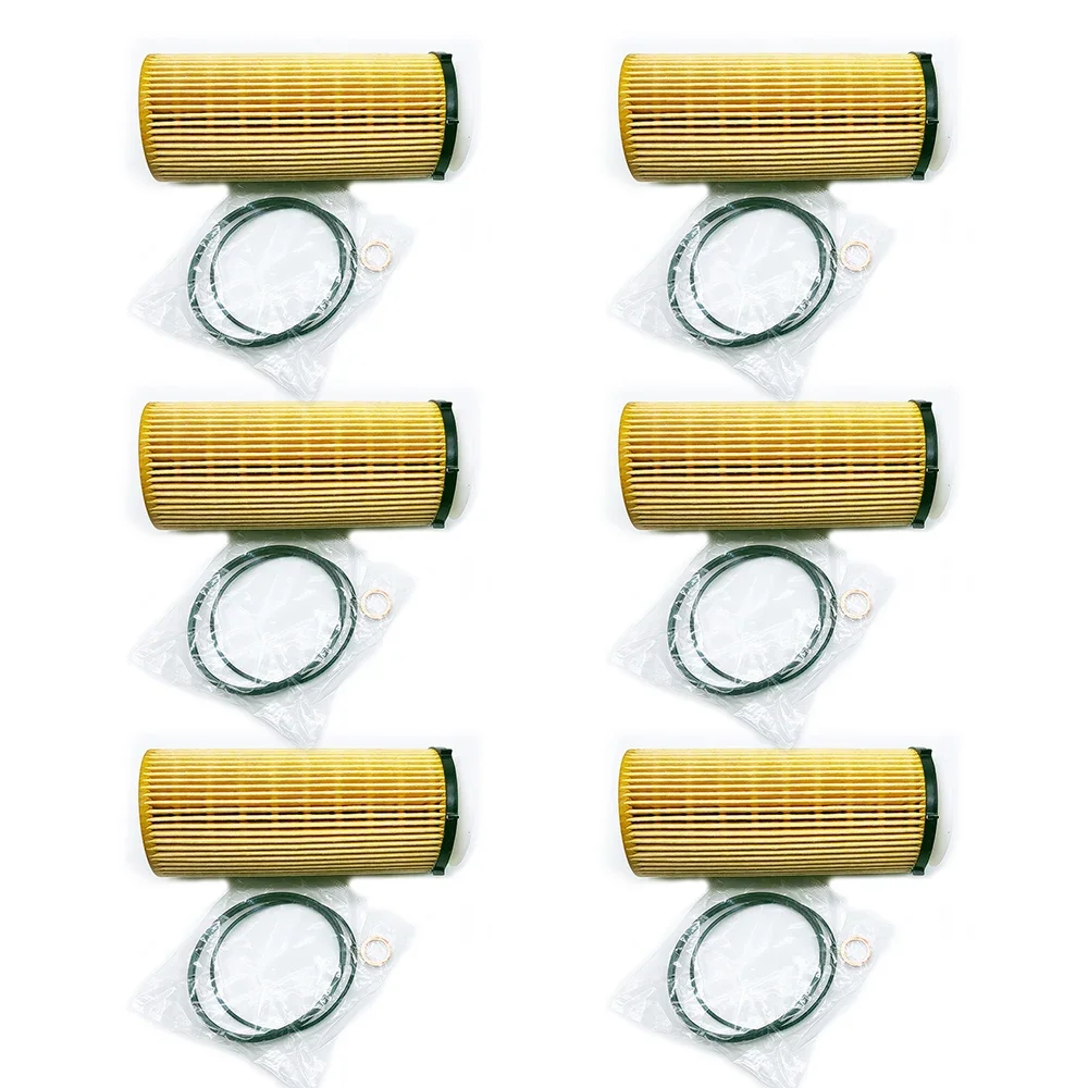 Yubao  6/3/1 Sets Of Oil Filter Kit For X5 X6 3 5 7-Series E90 E92 E93 E91 3.0L  11427808443