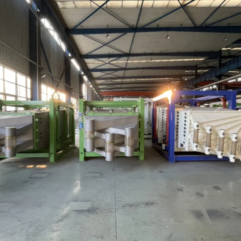 Large-scale 1-5 Layer Square Swing Vibrating Screen Gyratory Sifter Machine For Silicon Sand\Grit\Gravel Screening