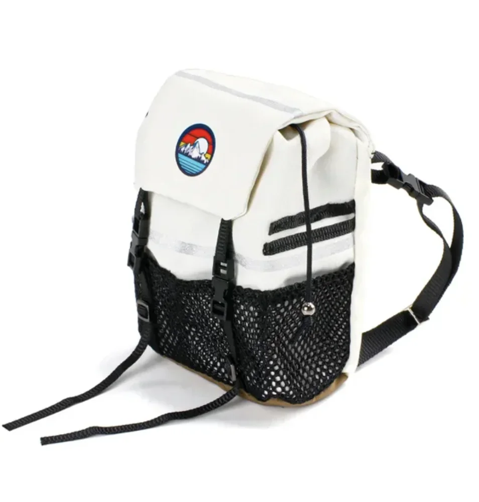 クライミングカー DIY 装飾パーツ、小さなバックパック収納バッグ、模擬クライミングおもちゃの車、SCX10 1/10