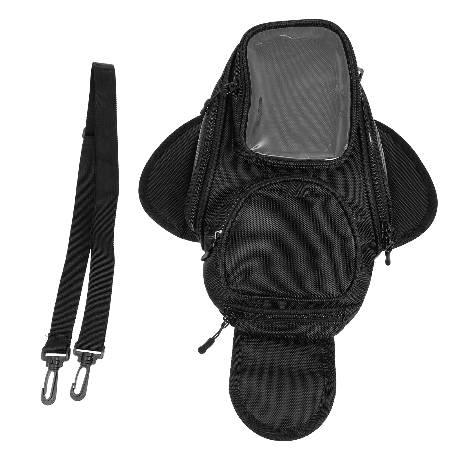 

1pc Motorcycle Tank Bag Large Capacity Waterproof Oxford Cloth Tear Resistance Sun Motorcycle Accessory Storage Pouch
