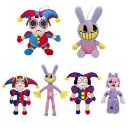 2023new The Amazing  Circus Pomni Jax Plush Cartoon Plushie Toys Theater Rabbit Doll Stuffed Toys Children Christmas Kids Gifts