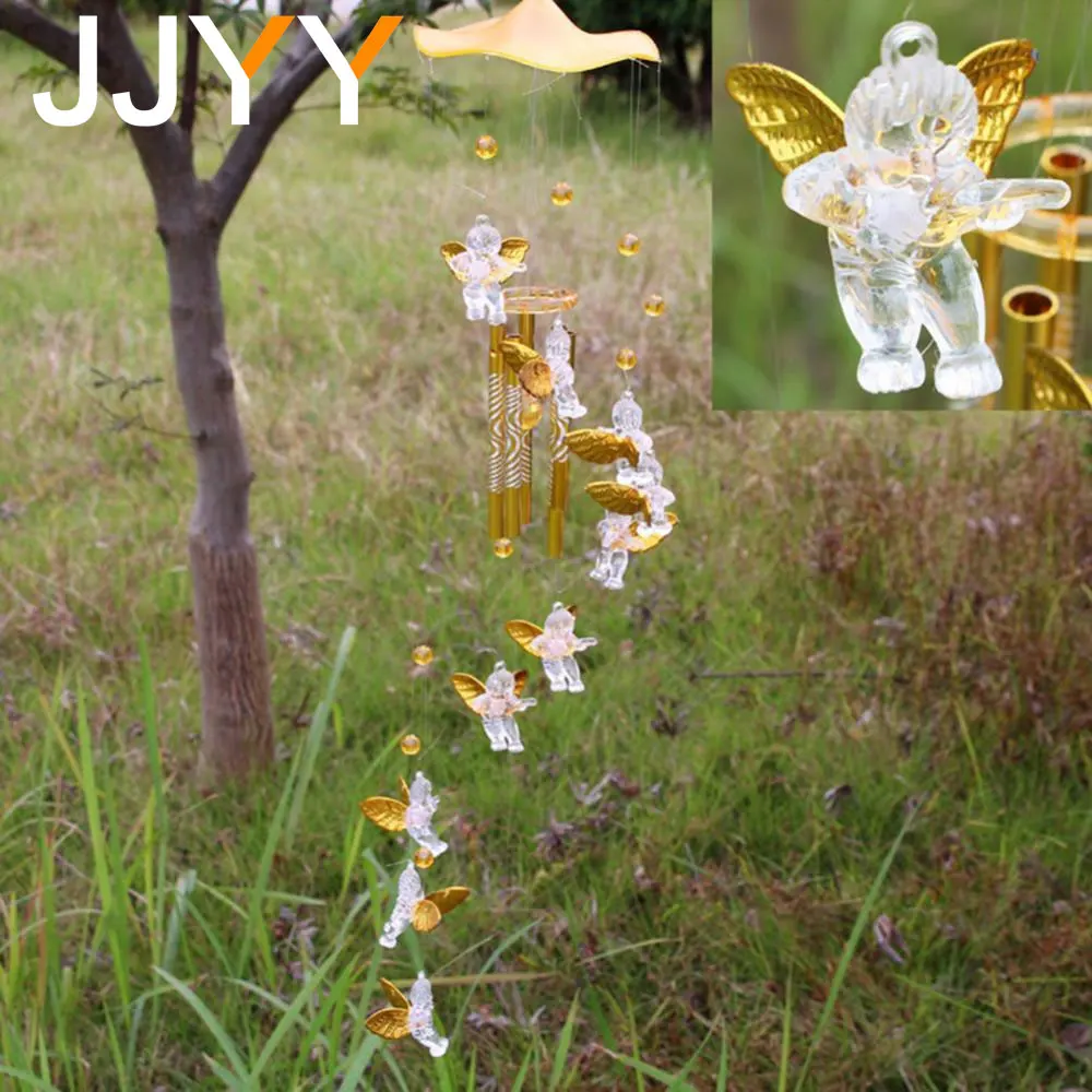 1PC Love Angel Wind Chimes Antique Resonant Hanging Windchim
