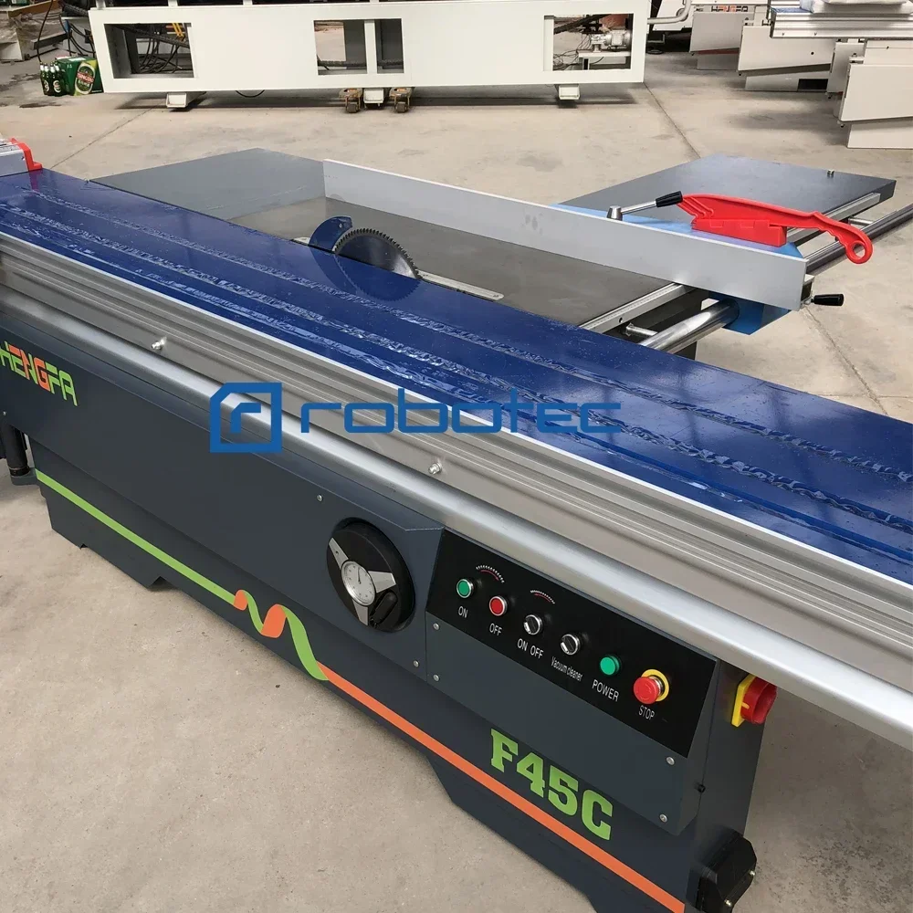 2025 High quality wood cutting machine/panel saw for woodworking/sliding table panel saw working with edge banding machine