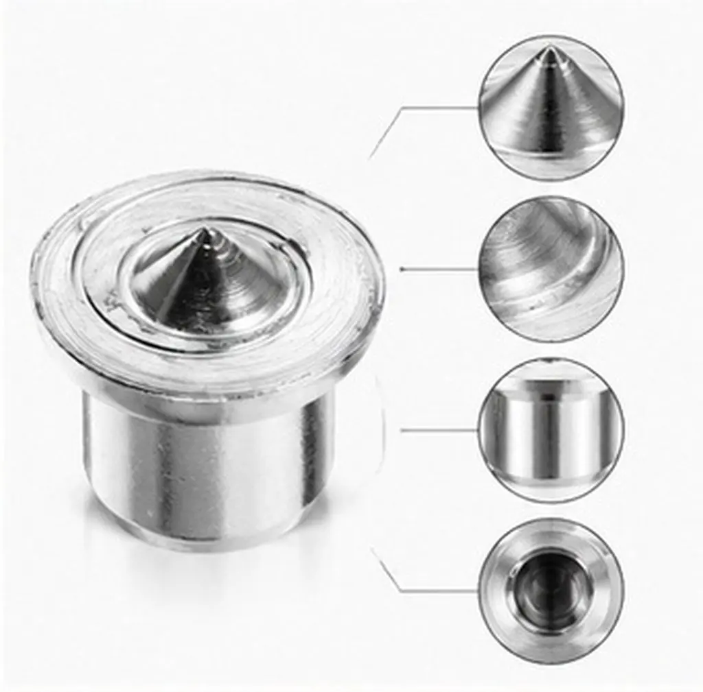 1Set Dowel Pin Locator Professional Steel Dowel Center Transfer Plug Set Includes 6Mm 8Mm 10Mm 12Mm Woodworking Drill Hole
