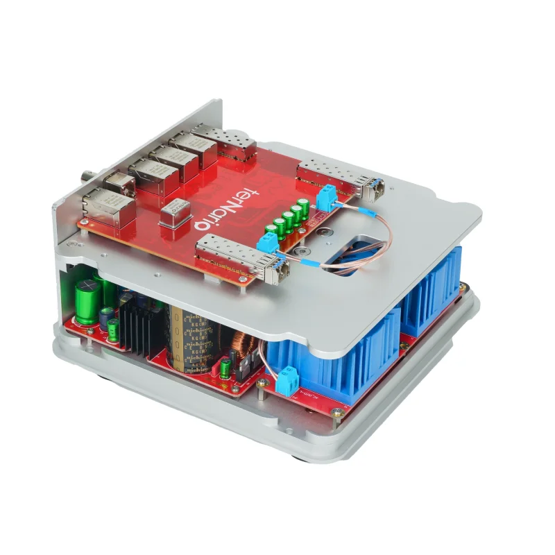 Dialogos PRO MAX HiFi Network Switch 2025 Premium Edition Audiophile-Grade Ethernet Isolator لأنظمة الصوت الراقية