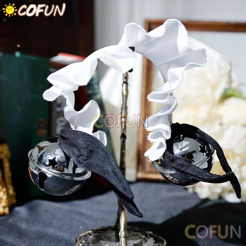 COFUN Vtuber NIJISANJI VirtuaReal Aza Maid Uniform Cosplay Costume Halloween Outfits Women Men Maid Uniform