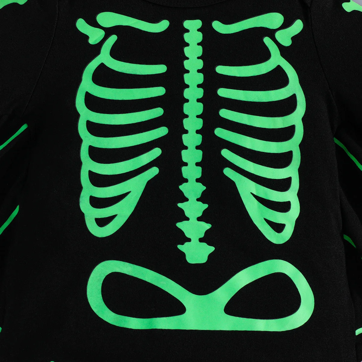 Neuer Halloween-Fledermaus-Overall für Babys, Kinder-Langarm-Strampler mit Kapuze, dehnbar und bequem, für Neugeborene, Kinder, Cosplay, Jungen und Mädchen – Detail 15
