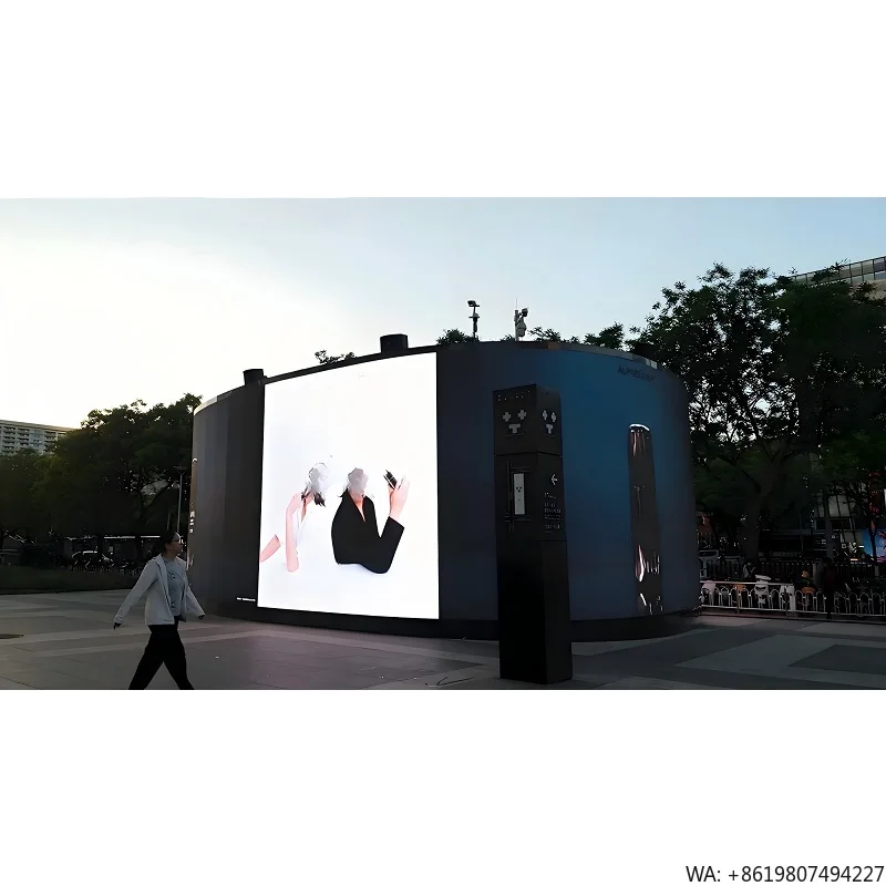 P6 P8 Outdoor LED Screen Dustproof Durable clear Vision Quick Installation for Outdoor Billboard Public Area Events