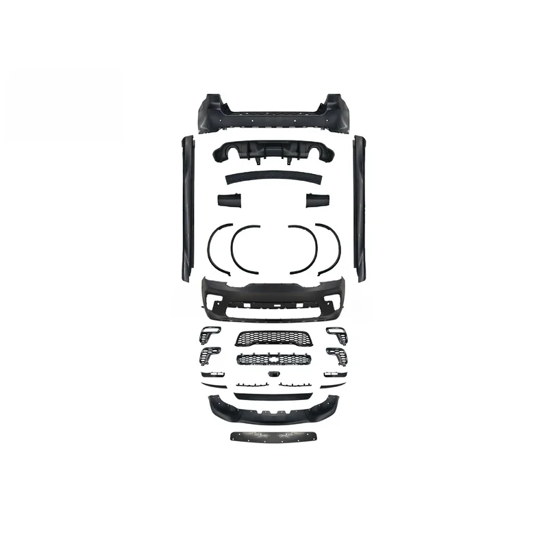 Upgrade Body Kit Durango 2011-2020 Upgrades to SRT Front and Rear Bumpers with Direct Plug-and-Installation 5