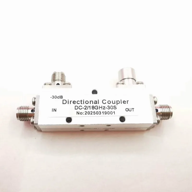 DC-2/18G-30S 2-18GHz 30DB 20W SMA RF Microwave Coaxial Wideband Directional Coupler