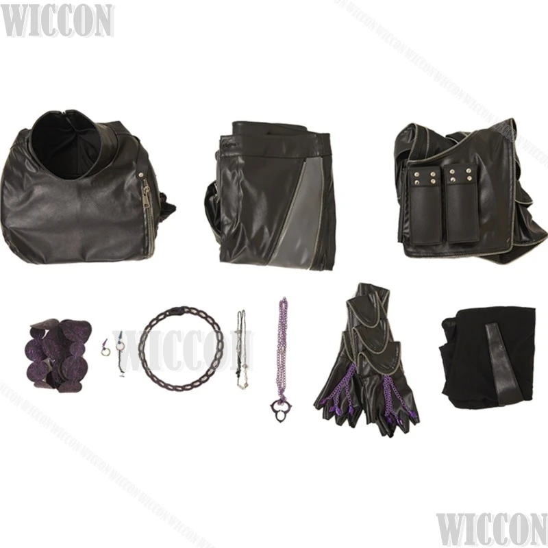 رومي kpop شيطان هنتر تأثيري الملابس هالوين كرنفال زي حفلة الدعامة هنتركس disfraz mujer guerreras كوس كرنفال الزي