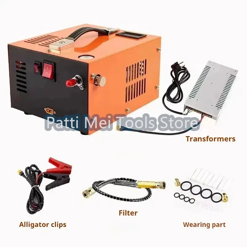 

PCP воздушный компрессор насос высокого давления 12 В 110 В 220 В насос воздушная винтовка автомобильный насос с трансформатором