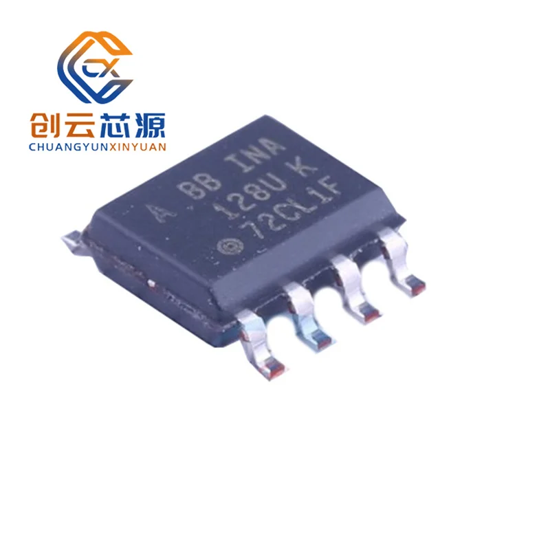 

10pcs New 100% Original INA128UA/2K5 Integrated Circuits Operational Amplifier Single Chip Microcomputer SOIC-8