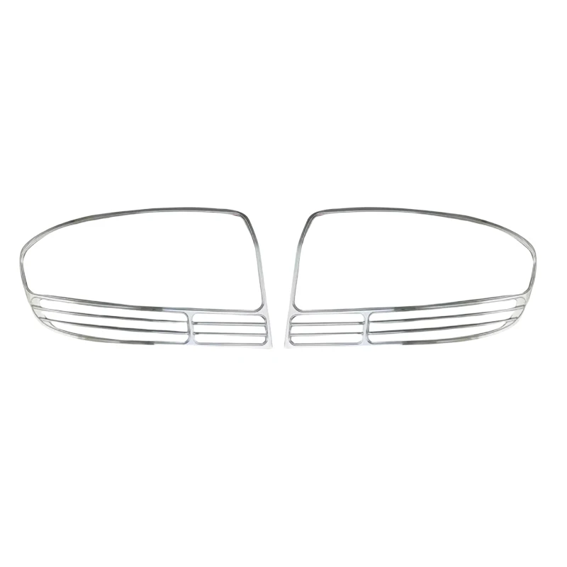 

Car Accessories Exterior Components Decorate Chrome Tail Lamp Cover Trim For Hyundai Sonata 2001 2002 2003 2004 2005
