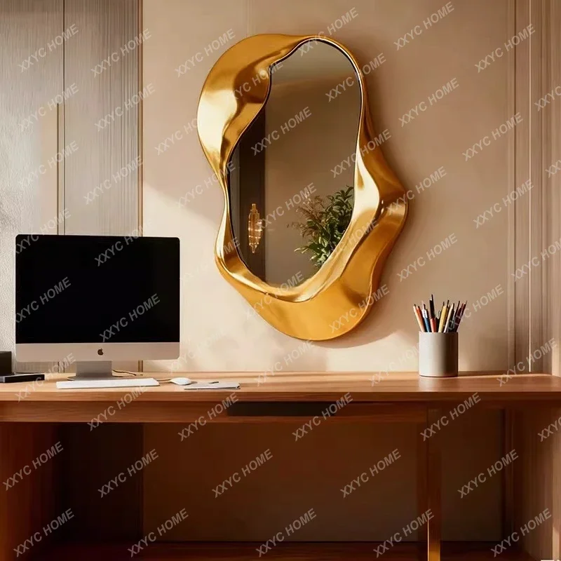 Premium dressing mirror irregular shape fitting mirror wall hanging wall