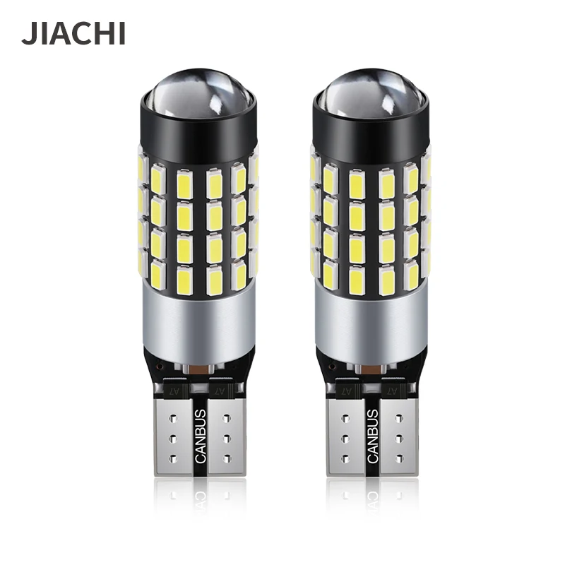 jiachi 100pcs Factory Wholesale Super Bright T10 Led Canbus Bulb Car W5W Light 3014SMD Dome Map Side Marker Lamp for Auto 12-24V