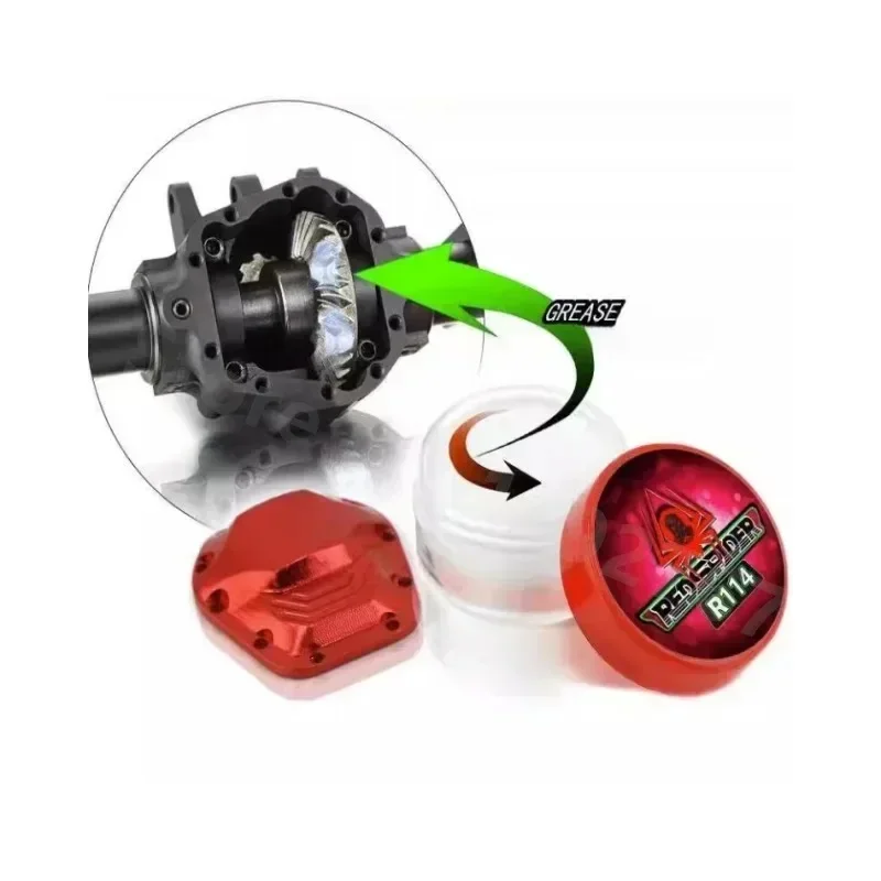 Graisse d'engrenage d'essieu de voiture RC, boîte de vitesses CVD, lubrifiant différentiel, réduction du bruit, huile lubrifiante pour voiture RC, Buggy, camion, chenille