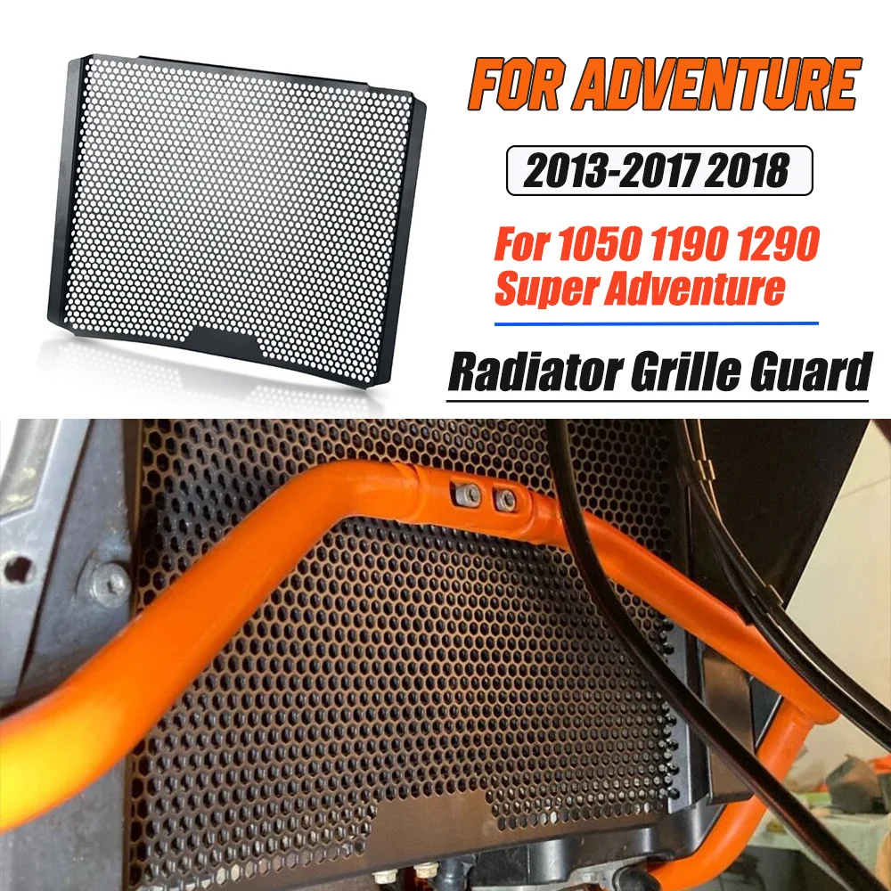 

Motocycle Radiator Grille Cover Water Tank Guard Protection FOR Adventure 1050 1190 1290 Super Adventure 2013 2014 2015-2018