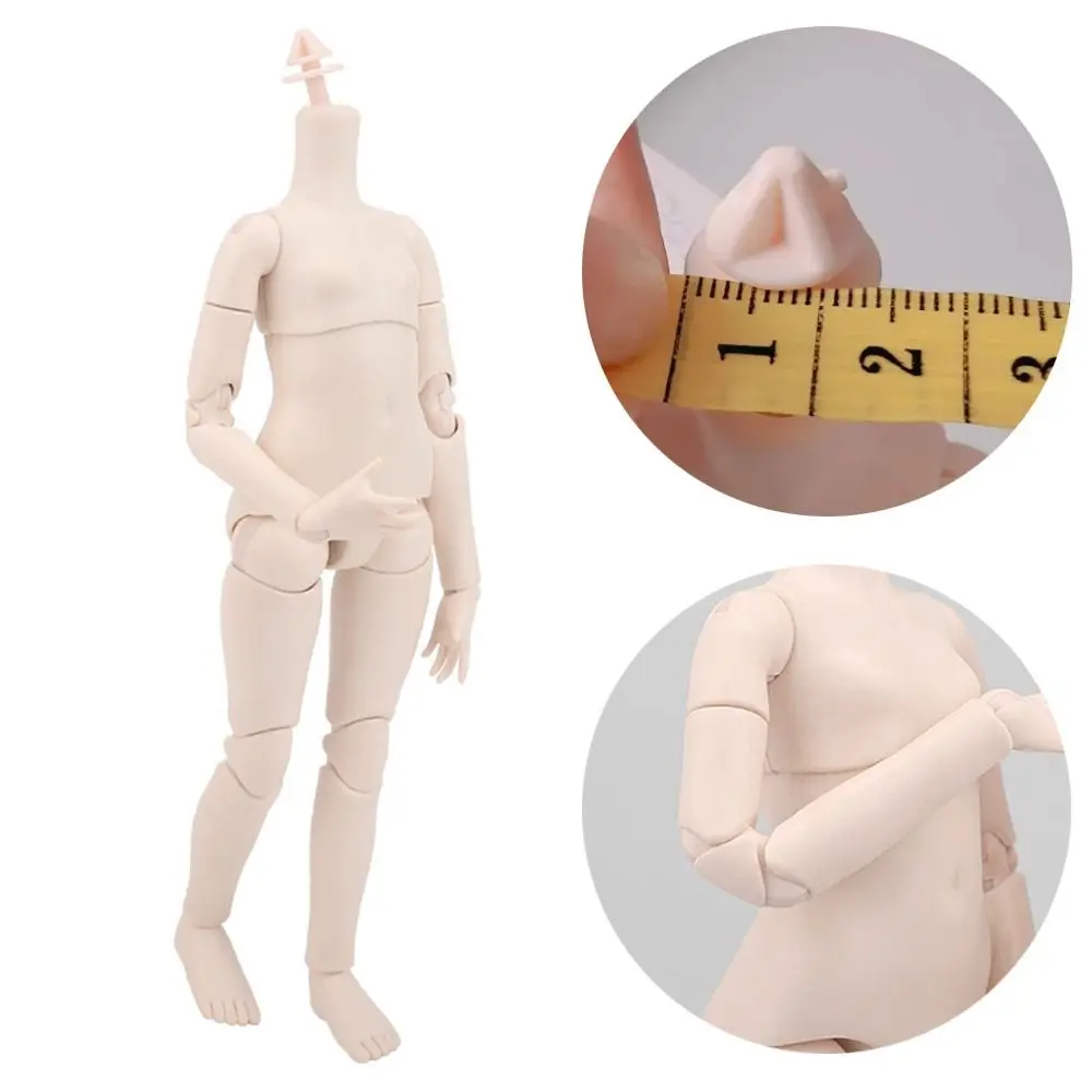 

Высота 30 см 1/6 BJD Girl Doll Body White Skin 22 Joints Movable Mjd Dolls Body 1/6 Action Figure Body BJD Doll Head Figure