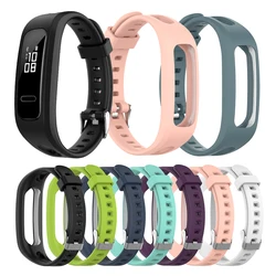 Silicone Wrist Strap For Huawei Band 3E 4E Bracelet Wristband for Huawei Honor Band 4 Running Version