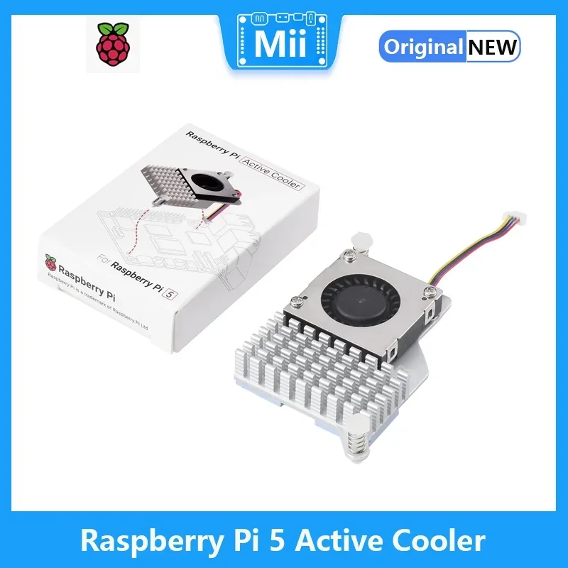 Raspberry Pi 5,Official Active Cooler Heatsink With Fan